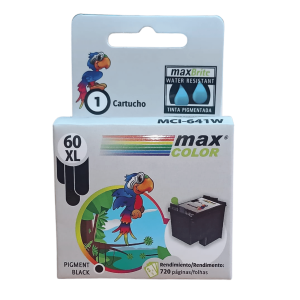 CARTRIDGE ALTERNATIVO HP60XL BLACK